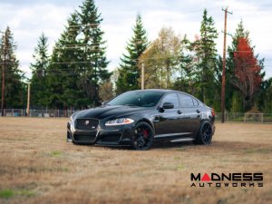 Jaguar XF Custom Wheels - HF-5 by Vossen - Satin Black